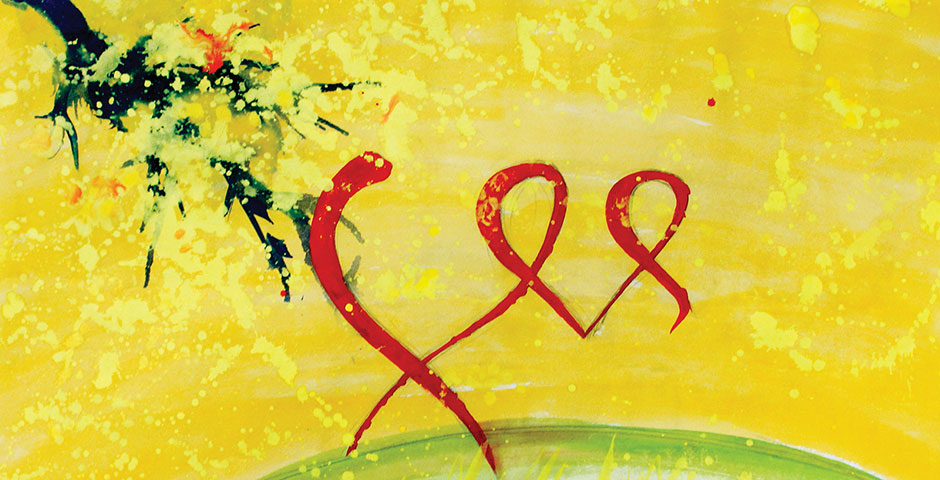 雅安地震災(zāi)區(qū)孩子們的畫作